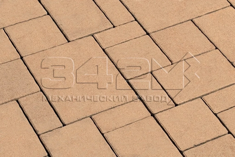 Тротуарная плитка Бавария Бежевый 342 МЗ