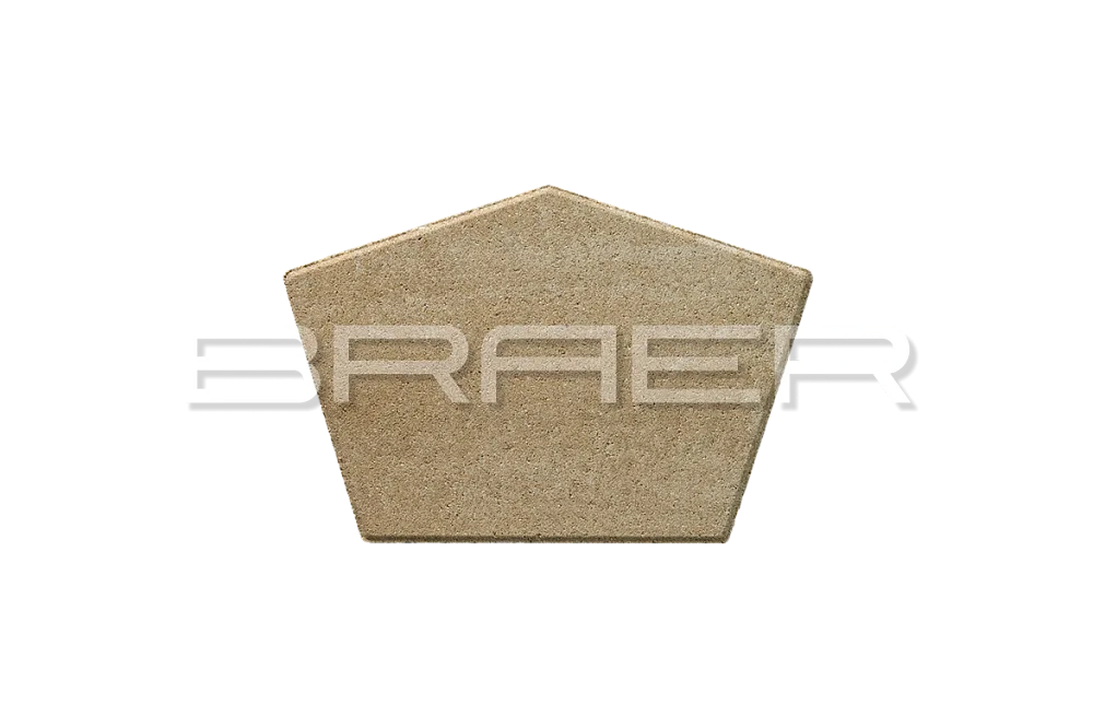 Тротуарная плитка Витраж, Плато BRAER 80 мм