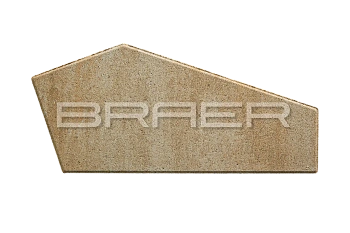 Тротуарная плитка Витраж, Плато BRAER 80 мм