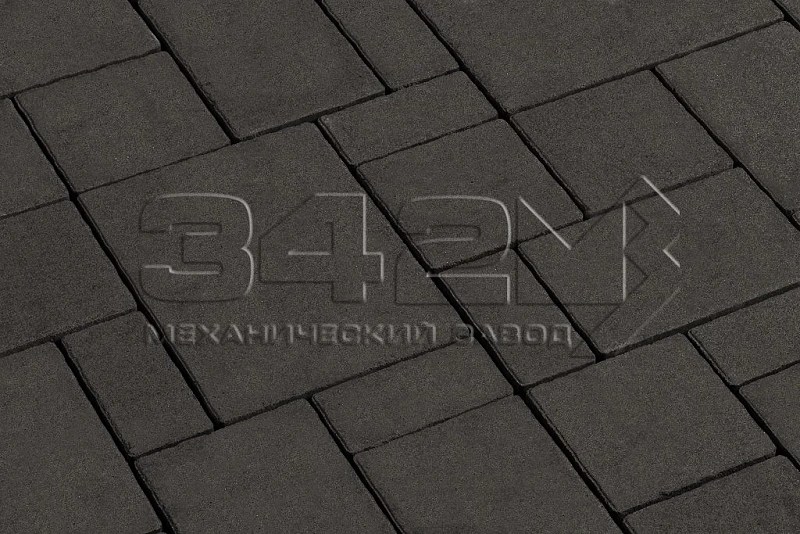 Тротуарная плитка Бавария Черный 342 МЗ