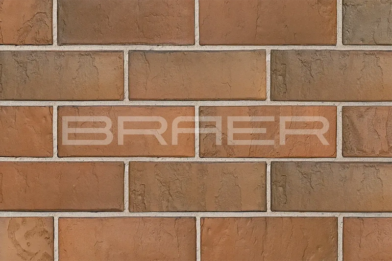 Кирпич облицовочный баварская кладка полуторный 1.4 NF Терра М-150 Браер