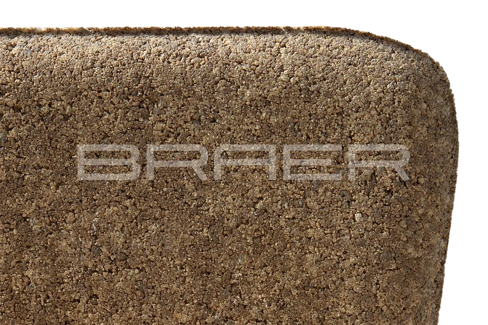 Тротуарная плитка Классико круговая, Миндаль BRAER 60 мм