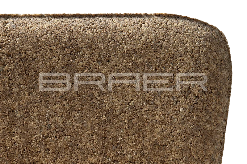 Тротуарная плитка Классико круговая, Миндаль BRAER 60 мм