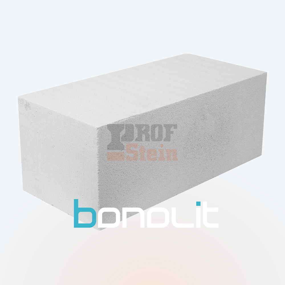 Блок газобетонный стеновой 625х400х250 D600 В5 Bonolit Малоярославец