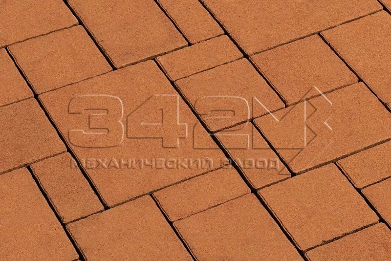 Тротуарная плитка Бавария Оранжевый 342 МЗ