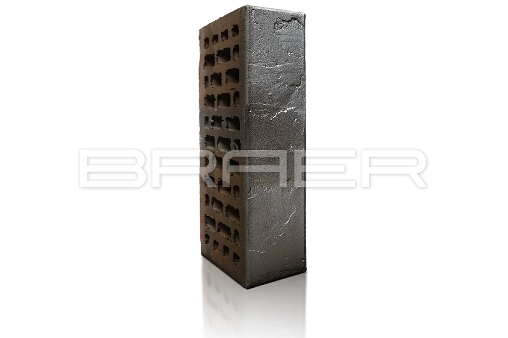Кирпич облицовочный BRAER PRO 34.03 одинарный 1 NF