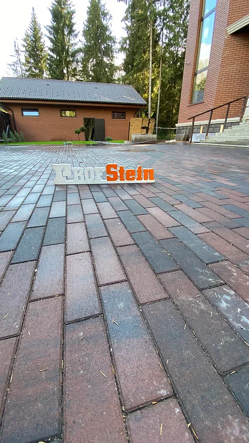 Тротуарная плитка Паркет Эмбер Steingot 60 мм