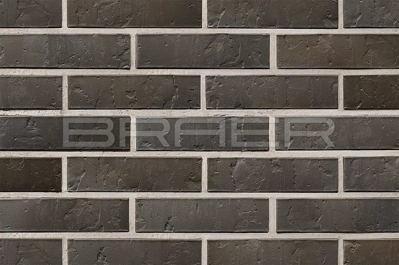 Кирпич облицовочный Браер кладка Нуар одинарный 1 NF Терра