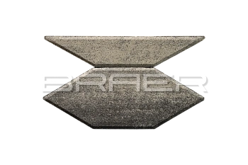 Тротуарная плитка Карат, Ночь BRAER 80 мм