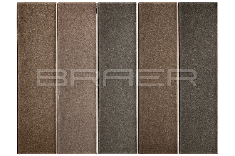 Кирпич облицовочный Браер кладка Мокко одинарный 1 NF гладкий