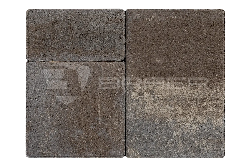 Тротуарная плитка Старый город Ландхаус, Байкал BRAER 60 мм