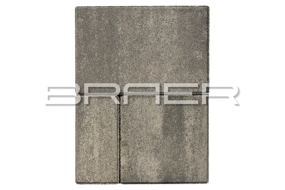 Тротуарная плитка Мозаика, Туман BRAER 60 мм