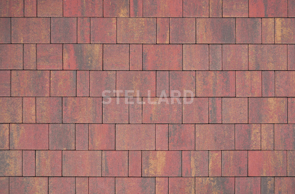 Тротуарная плитка Новый город Закат Stellard 40 мм