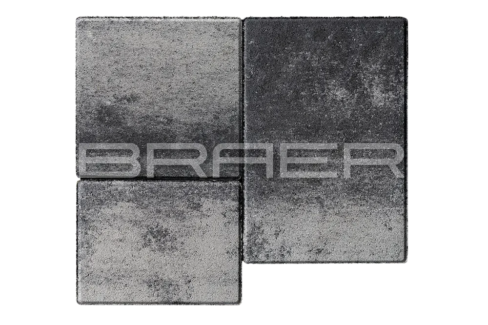 Тротуарная плитка Старый город Венусбергер, Ночь BRAER 40 мм