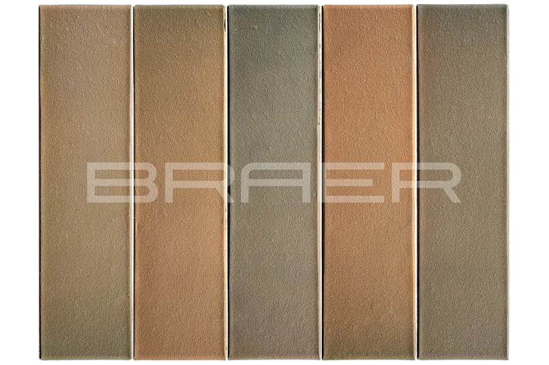 Кирпич облицовочный баварская кладка одинарный 1 NF гладкий М-150 Браер