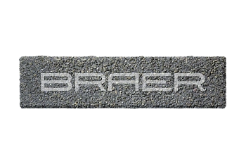 Тротуарная плитка Ригель 2.0, Гранит на черном Select BRAER 60 мм