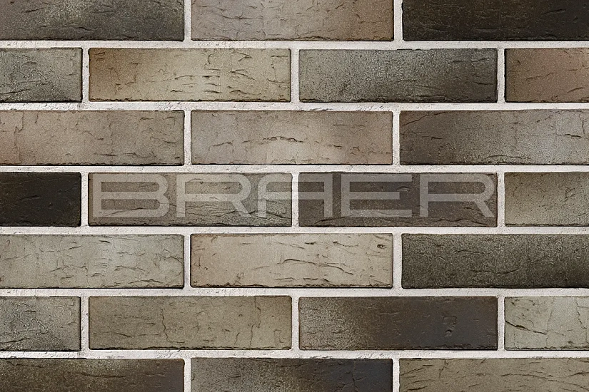 Кирпич облицовочный BRAER PRO 14.04.1 одинарный 1 NF