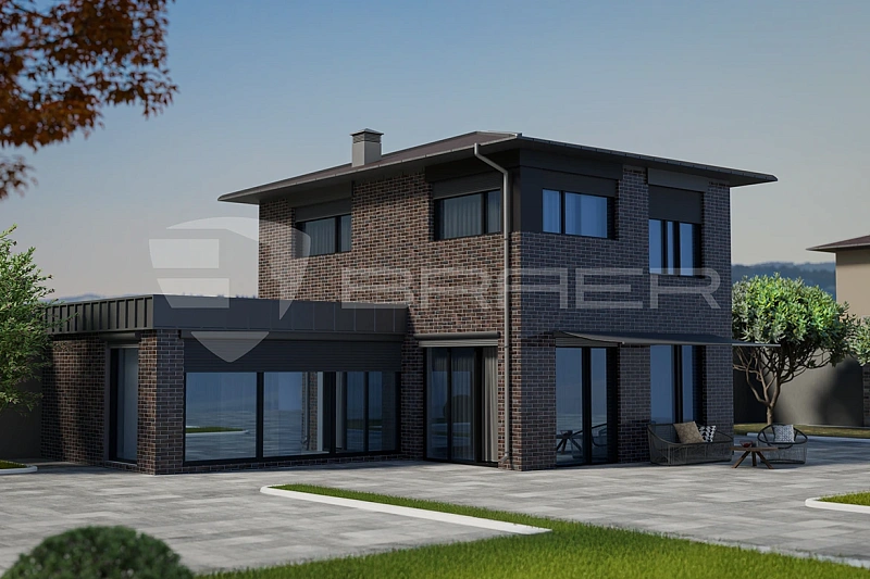 Кирпич облицовочный BRAER PRO 10.11 одинарный 1 NF