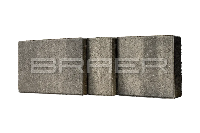 Тротуарная плитка Мозаика, Туман BRAER 60 мм