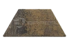Тротуарная плитка Трапеция Color Mix Миндаль BRAER 60 мм