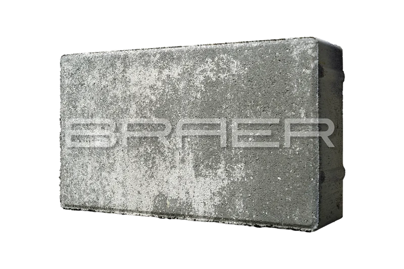 Тротуарная плитка Сити 300х150 Туман BRAER 80 мм