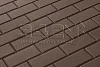 Тротуарная плитка Брусчатка, Серый 342 МЗ 100 мм
