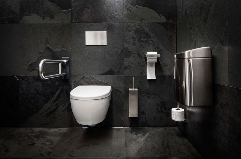 Плитка Черный сланец (натуральный скол) 600х600 Pharaon