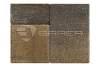 Тротуарная плитка Старый город Ландхаус, Байкал BRAER 60 мм