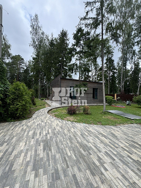 Укладка тротуарной плитки Ригель Туман