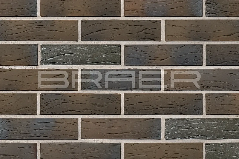 Кирпич облицовочный Браер кладка LIMITED одинарный 1 NF Риф