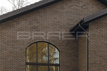 Кирпич облицовочный Браер кладка Мокко одинарный 1 NF Терра