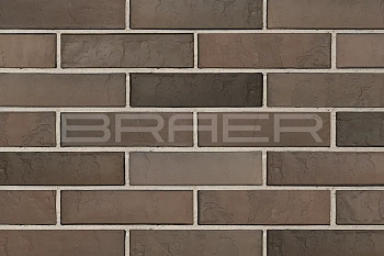 Кирпич облицовочный Браер кладка Мокко одинарный 1 NF Терра