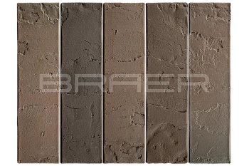 Кирпич облицовочный Браер кладка Мокко одинарный 1 NF Терра