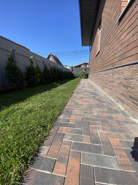 Тротуарная плитка Паркет Тигр Steingot 60 мм