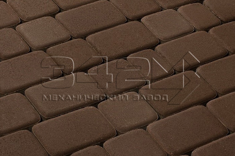 Тротуарная плитка Классика 60 Темно-Коричневый 342 МЗ