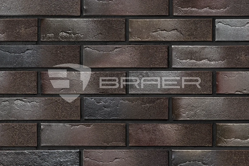 Кирпич облицовочный BRAER PRO 10.11 одинарный 1 NF