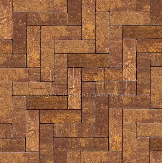 Тротуарная плитка Паркет 240x80x60мм Каир 342 МЗ