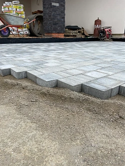 Тротуарная плитка Старый город Ландхаус, Туман BRAER 60 мм