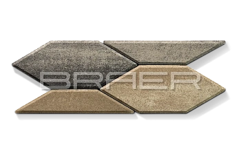 Тротуарная плитка Карат, Ночь BRAER 80 мм