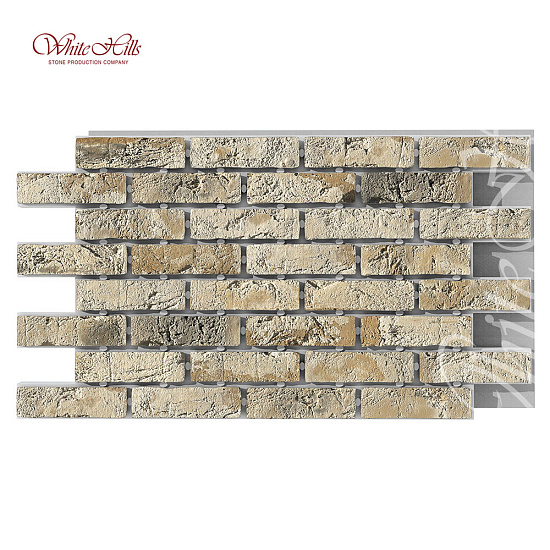 Термопанель с Лондон брик T304-10 White Hills 100 мм