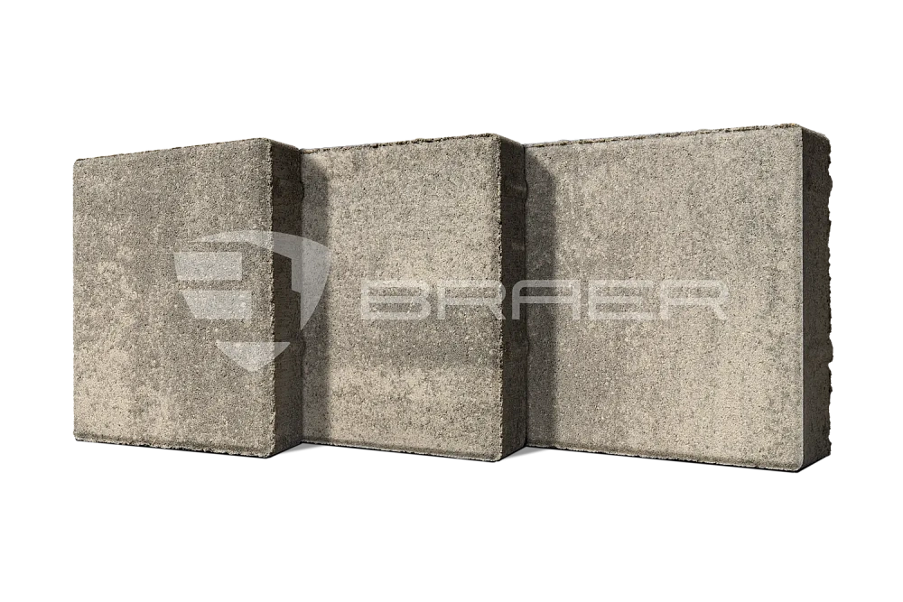 Тротуарная плитка Старый город Венусбергер, Туман BRAER 40 мм