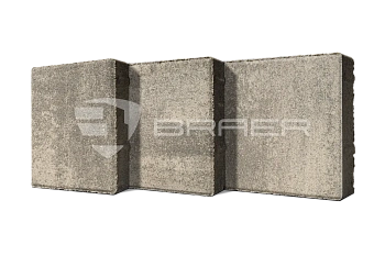 Тротуарная плитка Старый город Венусбергер, Туман BRAER 40 мм