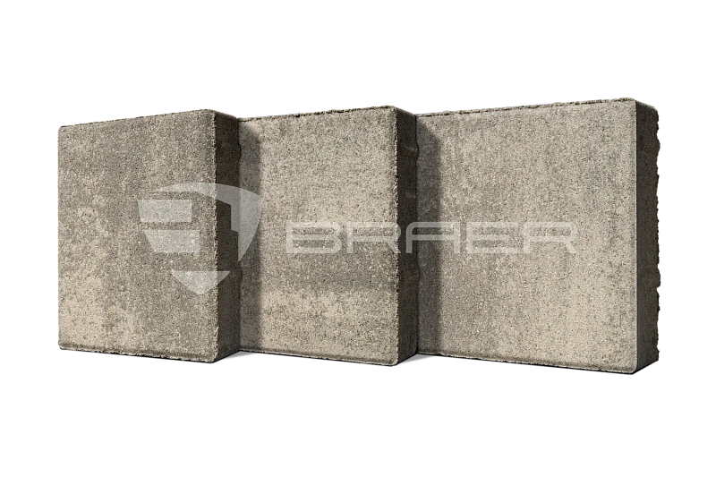 Тротуарная плитка Старый город Венусбергер, Туман BRAER 40 мм