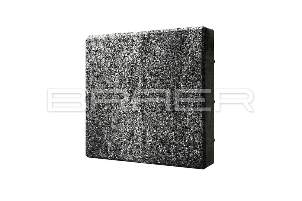 Тротуарная плитка Сити 300х300 Ночь BRAER 80 мм