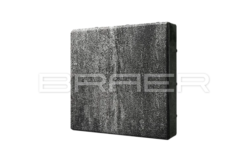 Тротуарная плитка Сити 300х300 Ночь BRAER 80 мм