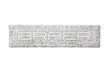 Тротуарная плитка Ригель 2.0, Гранит на белом Select BRAER 60 мм