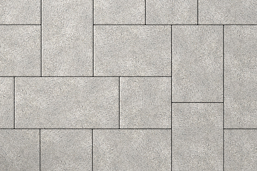 Тротуарная плитка Мозаика XL Белый мрамор Stellard 60 мм