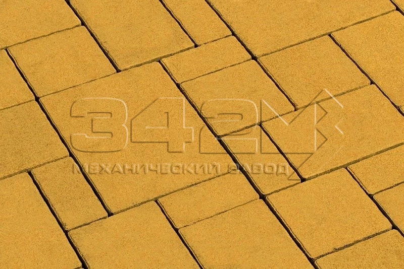 Тротуарная плитка Бавария Желтый 342 МЗ