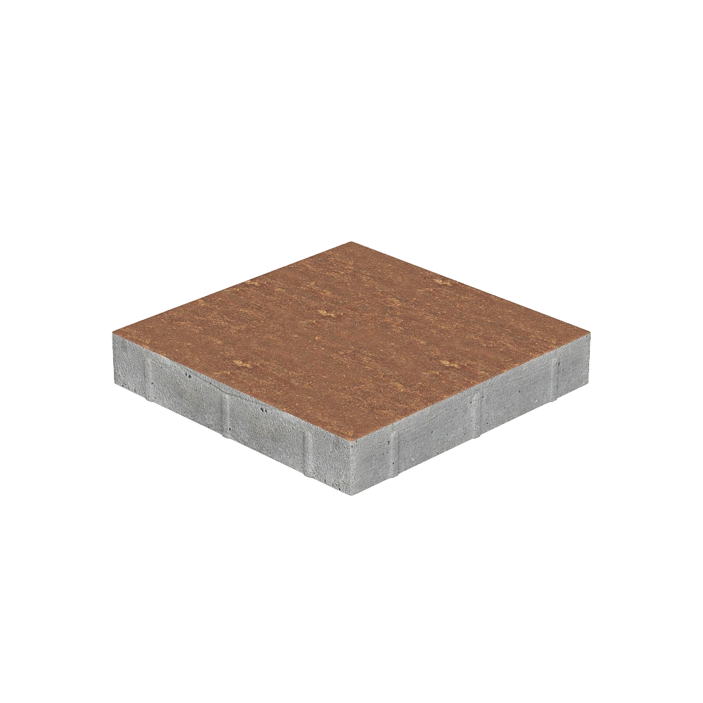 Тротуарная плита Квадрат Натур Клинкер Фабрика Готика 200х200х60