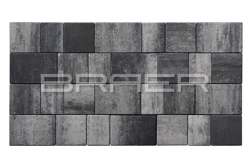 Тротуарная плитка Старый город Венусбергер, Ночь BRAER 40 мм